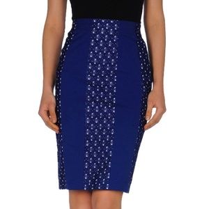 Missoni Blue Knee Length Skirt Sz 4 US $490